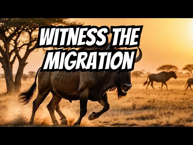 Epic Serengeti Wildebeest Migration - Awe-Inspiring African Safari Experience!