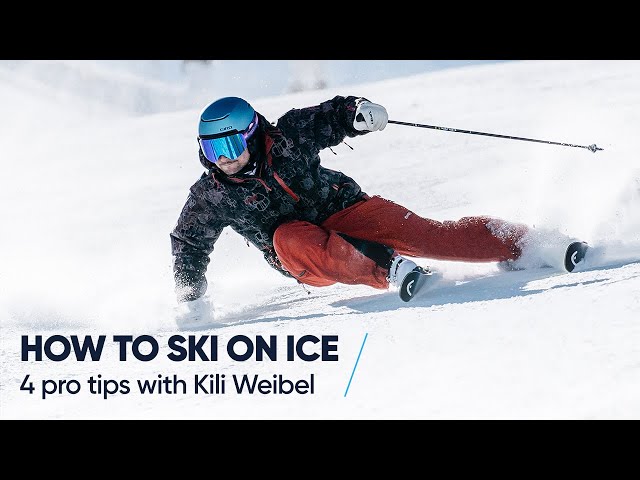 HOW TO SKI ON ICE | 4 tips with Kili Weibel