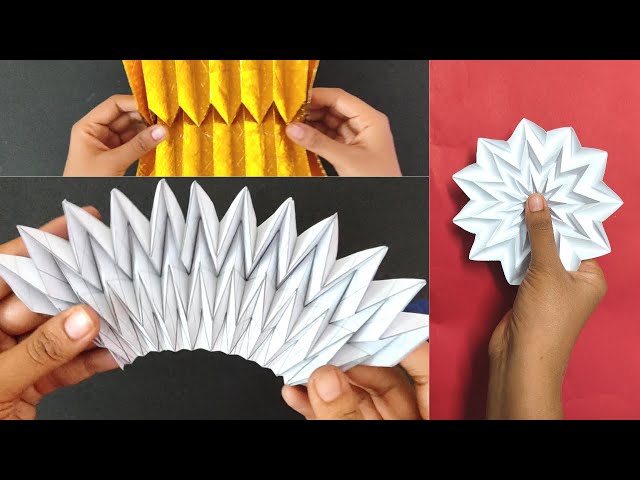 Learn Origami 03 | Basic Paper Fold Herringbone Tessellation | Centripetal & Centrifugal Grid