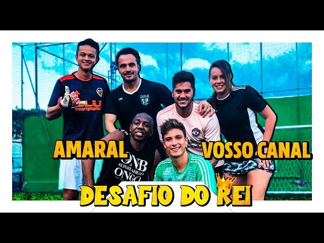 Falcão x Vosso Canal ft Amaralzinho - Quem meteu mais gol?