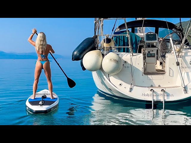 SAILING IN PARADISE and birthdays on board. Elafonisi - Greece • S4:Ep3