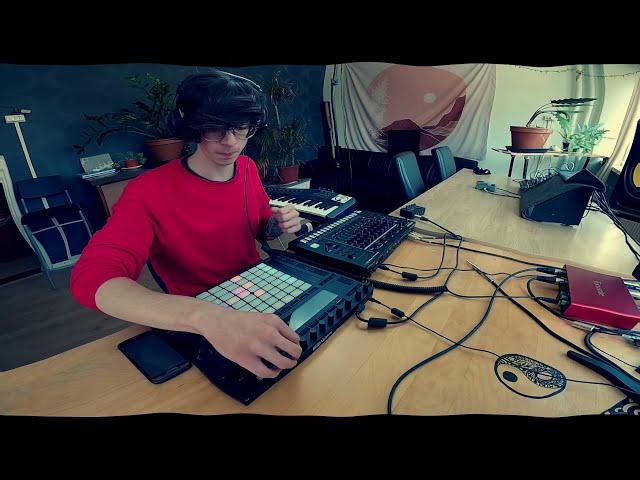 Taurus // Ableton Live Session // Roland TR8s, Ableton Push 2 // Raw Experimental Techno