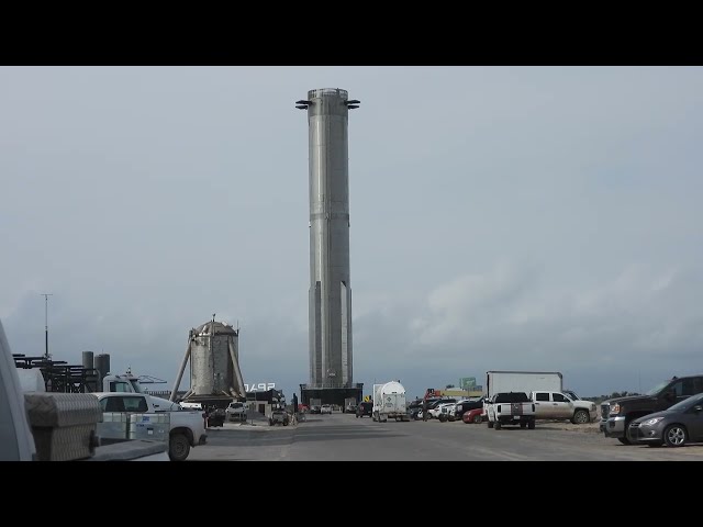 Down the road, SpaceX Starbase, Boca Chica, TX