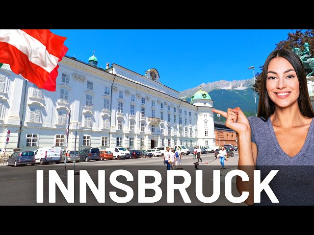 Innsbruck Walking Tour 2022. Austria 4K Walk and Travel Vlog