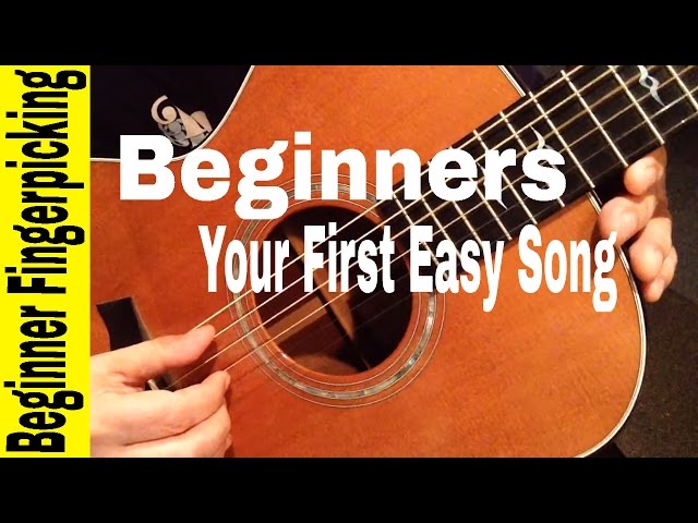 BEGINNERS- Play Your First Fingerstyle Song in 60 MINUTES! [Beginner Fingerpicking For Guitar]