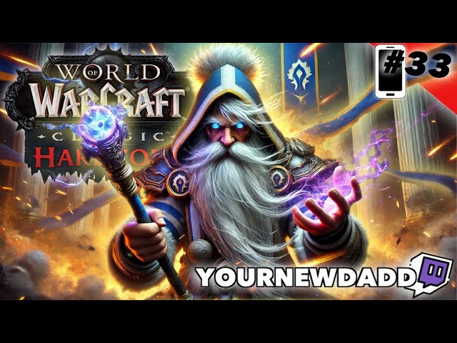 🔴📱[Ep. 33]🌀WoW Classic Hardcore: Overpowered Gnome Warlock Dominates WoW💥