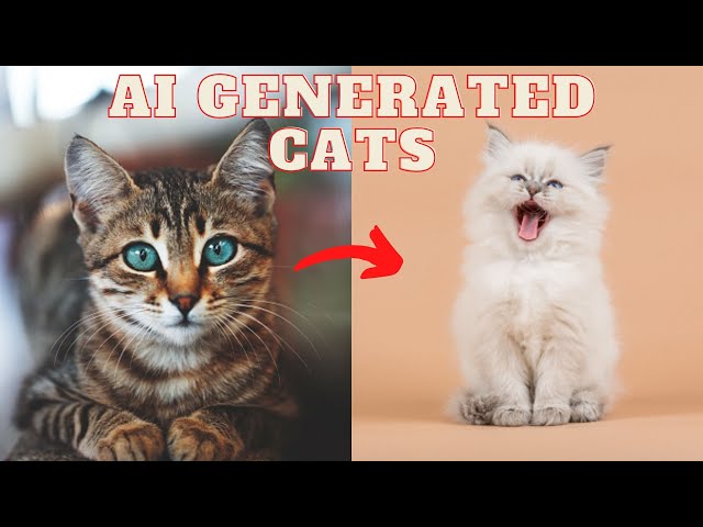 AI transforms cute generated cat pictures with music, funny cats. Better quality (pt.2)