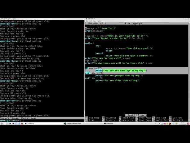 Python3 Programing: Zero to Sixty - Lesson 1