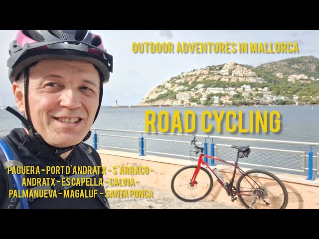 Outdoor Adventures in Mallorca | Road cycling 60km loop route from Paguera [Day 7]