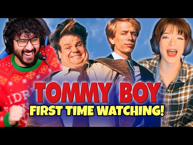 TOMMY BOY (1995) MOVIE REACTION! FIRST TIME WATCHING A Chris Farley Comedy! (David Spade, Rob Lowe)