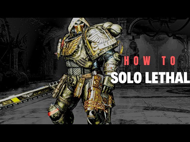 SOLO Lethal Run Breakdown Vanguard BLOCK Chainsword Advanced Tactics