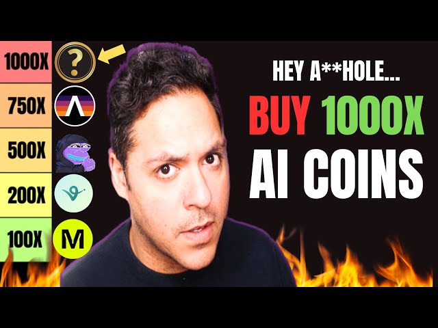 🔥THESE 7 "SECRET" AI CRYPTO COINS WILL 100X BY XMAS?!! (URGENT AF!) 🚀