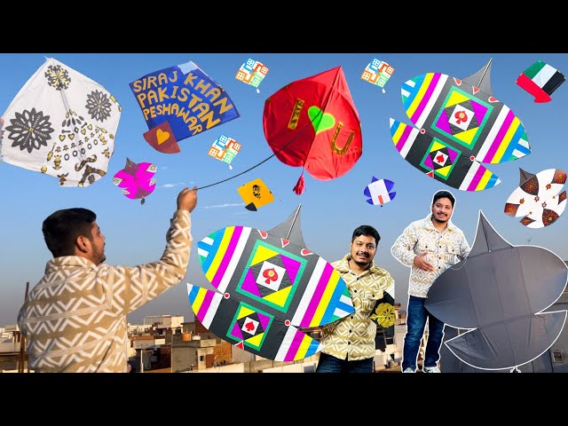 Kite Flying And Pakistani Kites Collection In Amritsar🔥|| Ansh Khajuria #kite