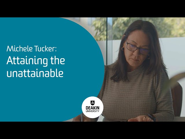 Michele Tucker: Attaining the unattainable