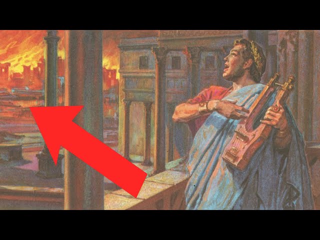 Did Nero really fiddle while Rome burned?