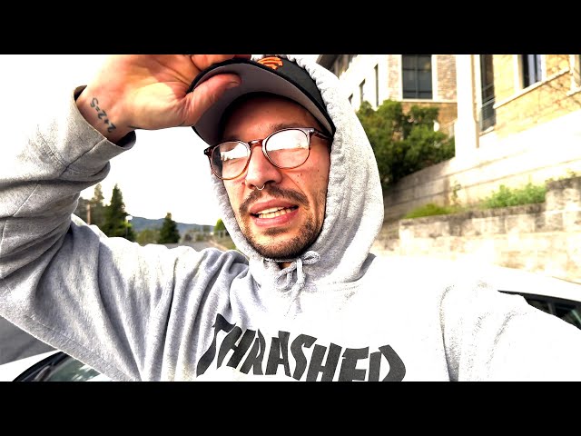 I rented the WORST car ever (skate spot hunting & 2025 goals) #WEMOVEAIR #VLOG #SKATEBOARDING