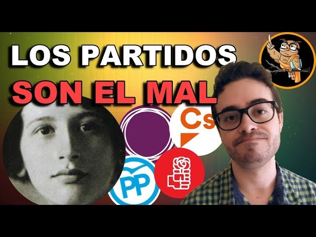 Esta Filósofa DETESTABA los PARTIDOS POLÍTICOS 😡► ¿POR QUÉ? 🤔