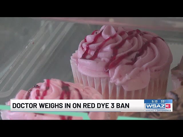 Tri-State doctor weighs in on Red Dye 3 ban