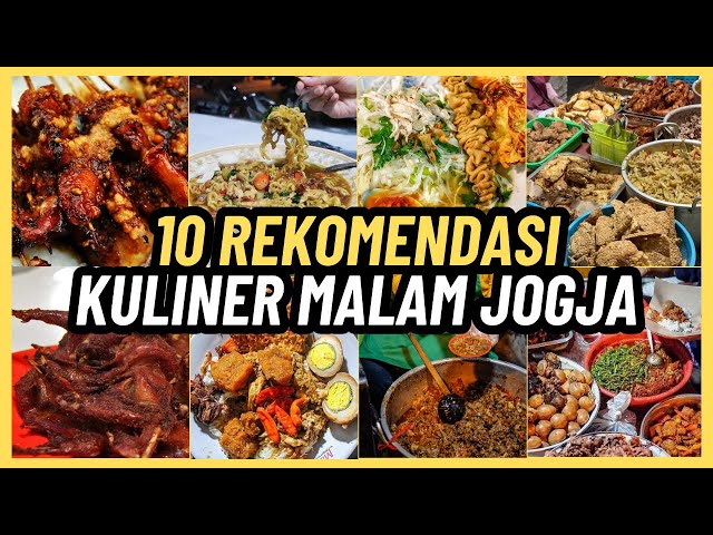 10 REKOMENDASI KULINER MALAM JOGJA