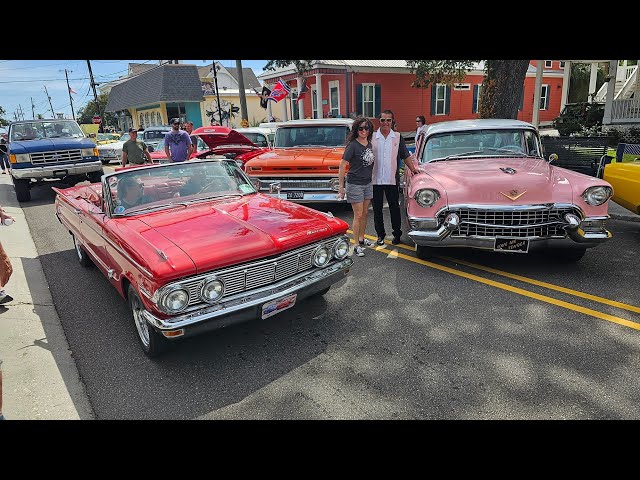 Cruisin the Coast classic car show live & raw Samspace81 one take coverage cool old cars trucks ❤️