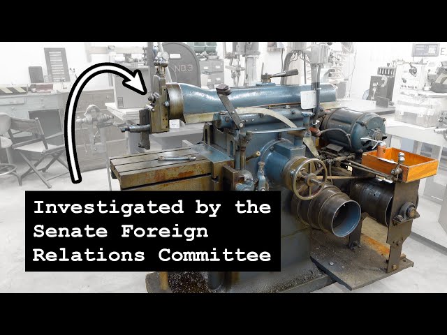 An obscure machine tool and its history