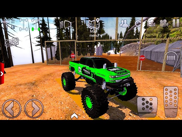 Monster Truck Impassable Off-road Outlaws Driving Android Gameplay