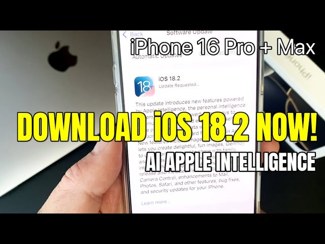 iPhone 16 Pro: How to install NEW iOS 18.2 AI Apple Intelligence & Software Update all iPhones!