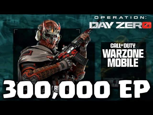 THIS IS WILD! Ghost Bloody Reaper is 300,000 EP in Warzone Mobile