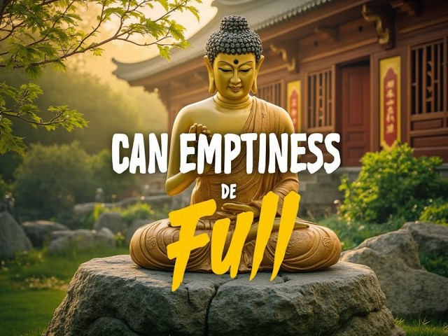 Can Emptiness Be Full? The Core Paradox in Buddhism