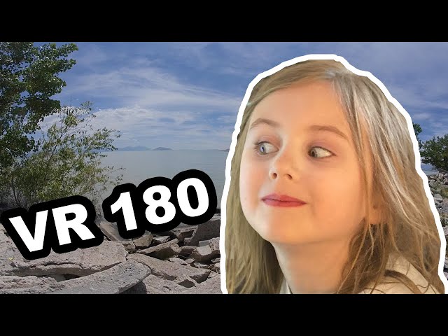 VR 180 Utah Lake in 3D Family Time.