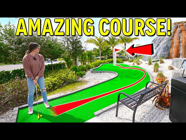 We Might Have Found a PERFECT Mini Golf Course!