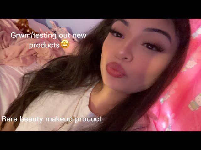 Trying rare beauty makeup products and Grwm for the day(mini vlog)💋💕