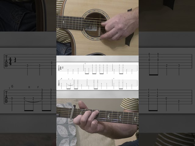 How to play Acoustic finger strumming Banks of the Ohio #fingerstyleguitar #guitartuition