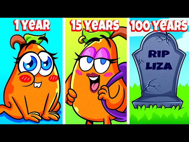 LIVING 100 YEARS IN 24 HOURS! || Kids vs Parents Challenge