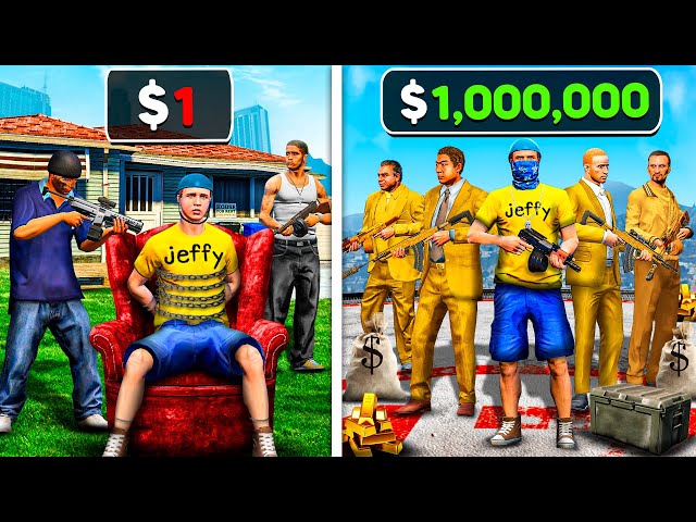 $1 To $1,000,000 GANG In GTA 5!