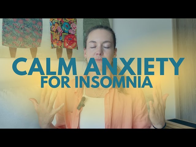 Calm Anxiety & Quiet Your Mind for Better Sleep | 4-7-8 Breathing for Insomnia