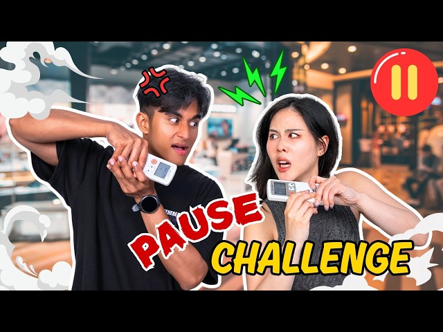 【 24H PAUSE CHALLENGE 】HE EMBARRASSED ME IN PUBLIC 🥶  @davidmatthew_ feat. @thisisbenzo