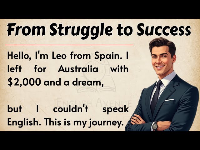 My Journey to a New Life in Australia || Learn English Through Story Level 2🔥 || Listening Practice✅