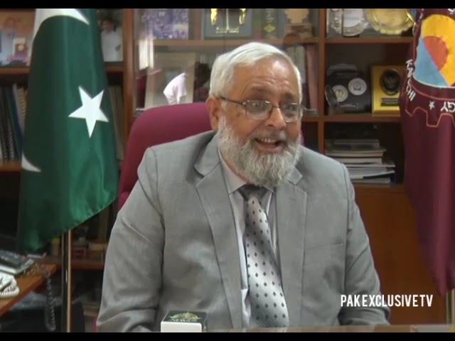 Dr Sarosh Hashmat Lodi vice chancellor NED university Karachi I Sarosh Lodi I pak exclusive tv