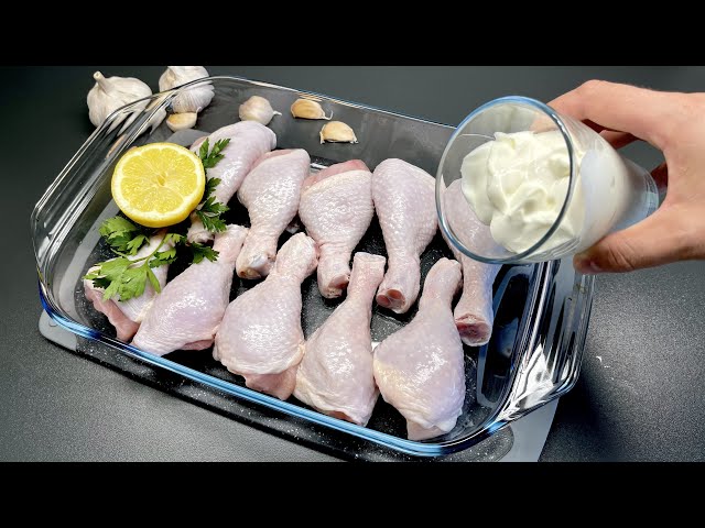 This is the best recipe now! A simple chicken recipe! Chicken legs in the oven!