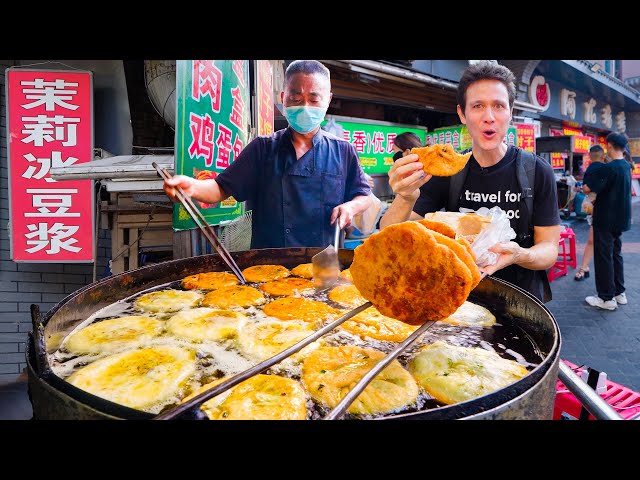 China Street Food Heaven!! 14-Hour CHINESE FOOD TOUR in Xi’an, China!!