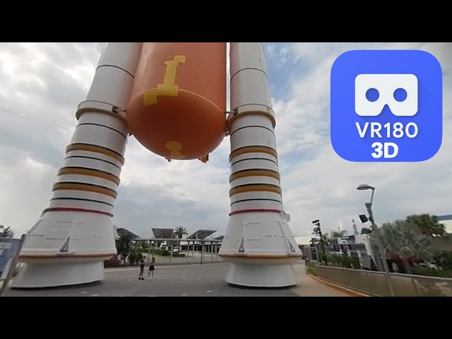 Kennedy Space Center Visitor Complex | Starfighters Aerospace [VR180 3D]