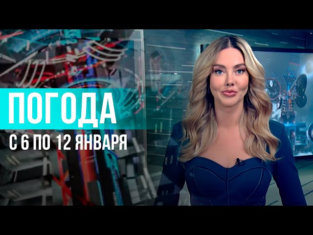 Погода на неделю 6 – 12 января 2025. Прогноз погоды. Беларусь | Метеогид