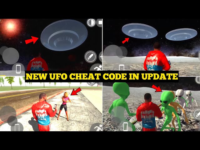 New UFO Cheat Code in Indian Bike Driving 3D New Update 🤯🔥| Npc Spawn Cheat Code 🤩| Harsh in Game