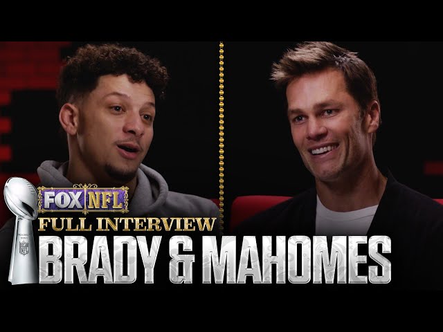 Tom Brady & Patrick Mahomes Interview before Super Bowl LIX on FOX | FULL EXTENDED CUT