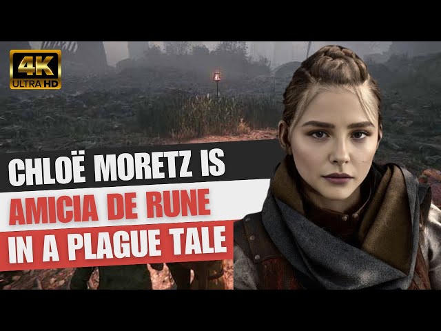 We've cast Chloë Grace Moretz to bring Amicia De Rune in A Plague Tale: Requiem