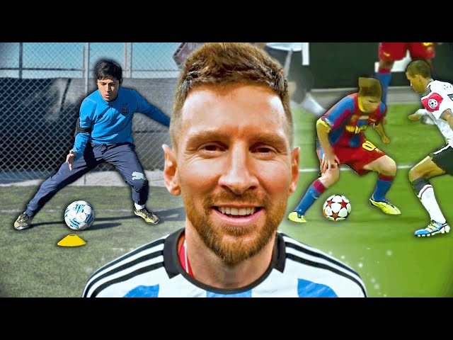 💥 DOMINA la TÉCNICA de MESSI 🐐🇦🇷 APRENDE sus MEJORES TÉCNICAS, REGATES y MOVIMIENTOS | Tutorial