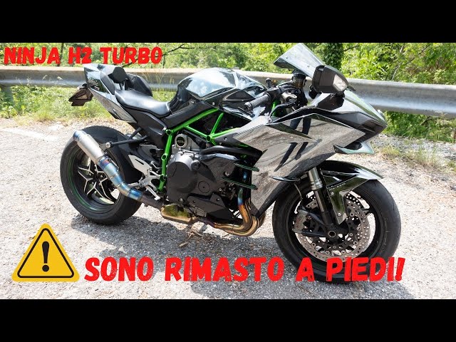 KAWASAKI NINJA H2 TURBO TEST DRIVE! *RIMASTO A PIEDI*