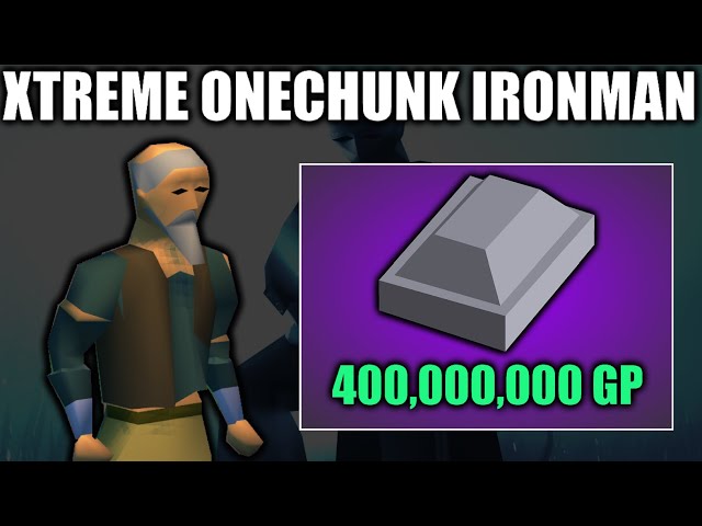 I Spent 400m to get ONE Silver Bar - Xtreme Onechunk Ironman #11