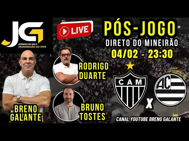 🚨AO VIVO DO MINEIRÃO🚨PÓS-JOGO ATLÉTICO X ATHLETIC